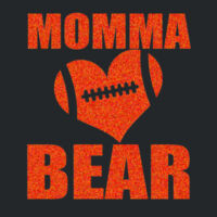 Bears Glitter Momma Bear - Women's Very Important Tee ® V Neck Design