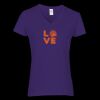 Heavy Cotton™ Women’s V-Neck T-Shirt Thumbnail